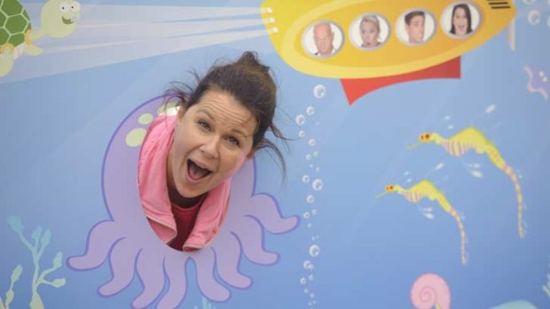 Julia Morris, project managing out of her depth.