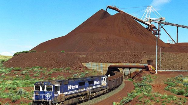 Mitsui says its iron ore projects in Western Australia are not expanding at their planned rate.