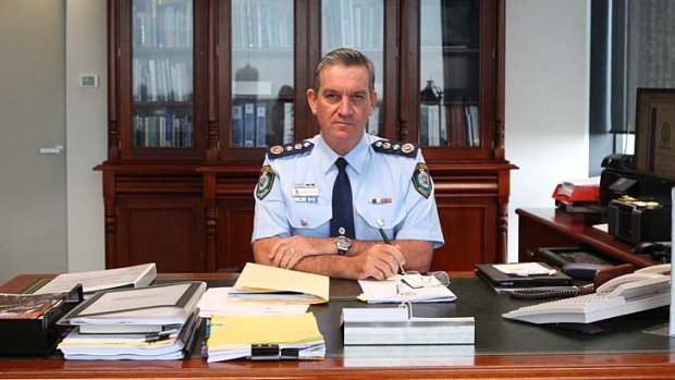 Informed ... NSW Police Commissioner Andrew Scipione was told of officers' worries.
