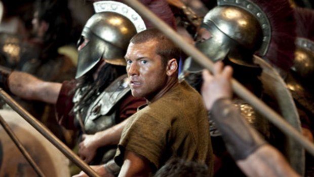 Big time...Sam Worthington broke Easter box office records with Clash of the Titans.
