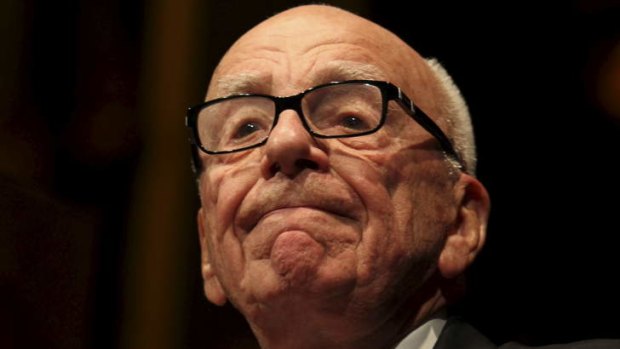 In praise of multiculturalism: Rupert Murdoch addresses the Lowy Institute last week.