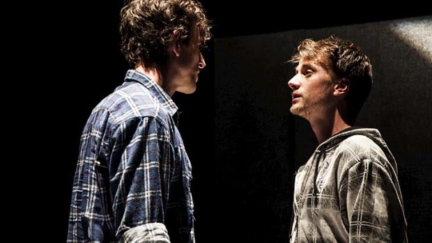 Underclass existence ... Scott Marcus and Tom Conroy in <em>The Share</em>.