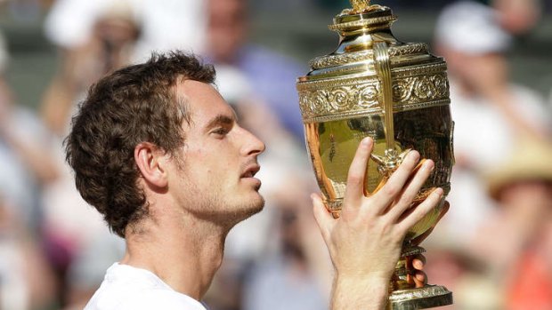 England's dreaming: Scotland's Andy Murray ended Britain's 77-year wait for a men's singles champion at Wimbledon.