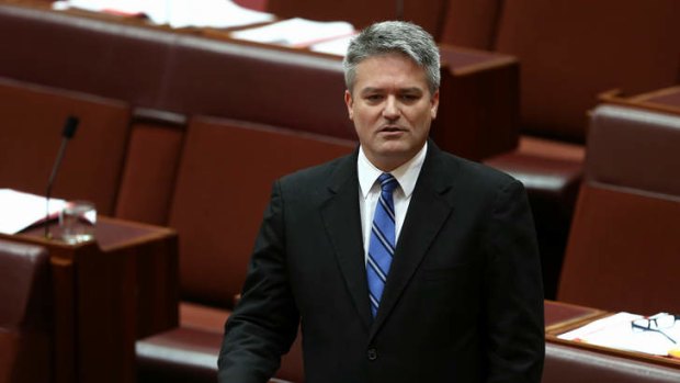 Mathias Cormann should be commended for banning commissions.