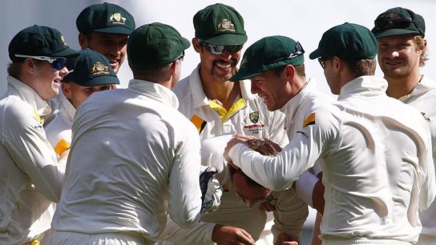 Paid off: Australian players will be well rewarded for their Ashes efforts.