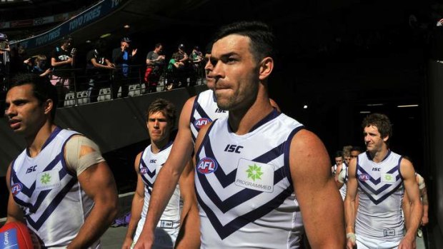 No room for star Dockers midfielder Michael Walters or David Mundy, Nat Fyfe and Chris Mayne.