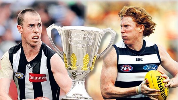 Nick Maxwell and Cameron Ling will lead the Pies and the Cats respectively in the grand final.