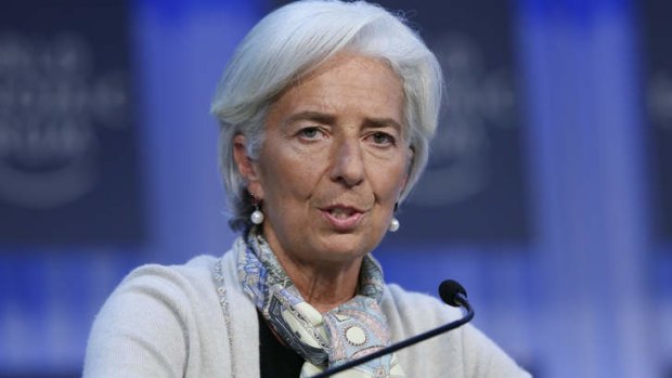 IMF chief Christine Lagarde ... French police have raided her Paris home.