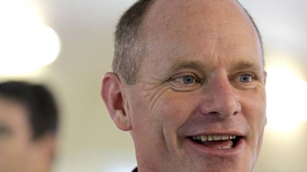 Overshadowed by his brother-in-law ... former Brisbane lord mayor Campbell Newman.