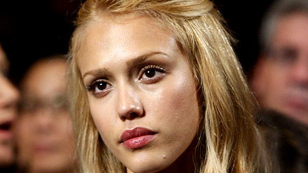 Jessica Alba  ... The look one woman is prepared to go under the knife to get.