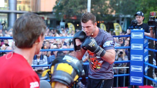 From tough stock: World title hopeful Jeff Horn. 