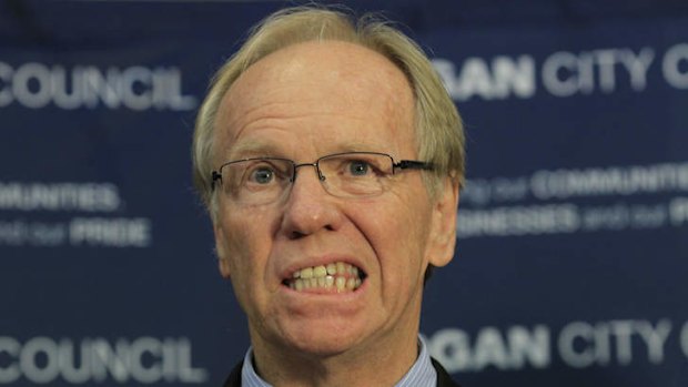 Poll shock: The former Queensland premier Peter Beattie.