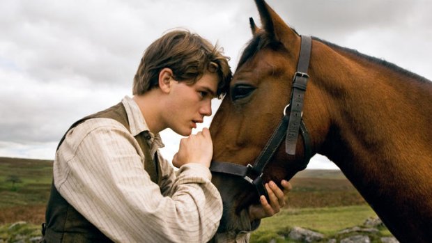 The intimate bond and idyllic rural life shared by Albert (Jeremy Irvine) and Joey are assaulted by the demands of World War I.