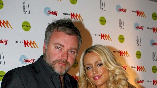 Kyle Sandilands and Jackie O.