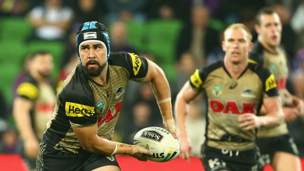 Out of favour: Jamie Soward has been relegated to the NSW Cup from the Panthers first-grade side.