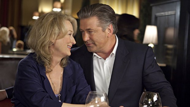 Hollywood royalty ... Meryl Streep with Alec Baldwin in It's Complicated.