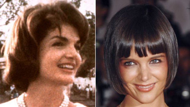Full fashion plate...Katie Holmes will play Jackie Kennedy in a new TV mini-series