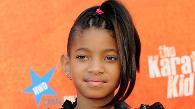 Record deal ... Willow Smith,9, has released a single.