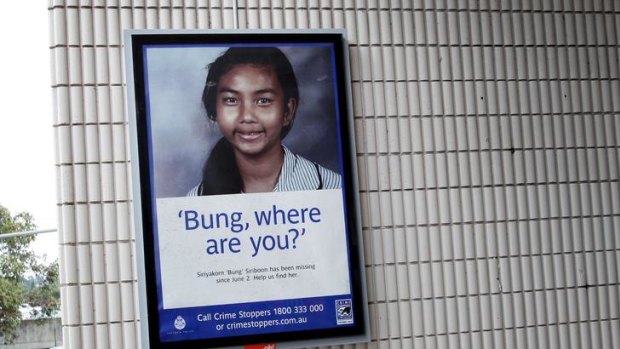 A poster for missing Boronia teenager Siriyakorn 'Bung' Siriboon, who has been gone for 21 weeks.