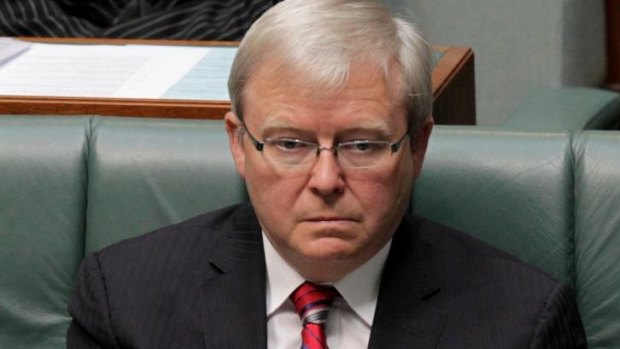  Kevin Rudd in 2011.