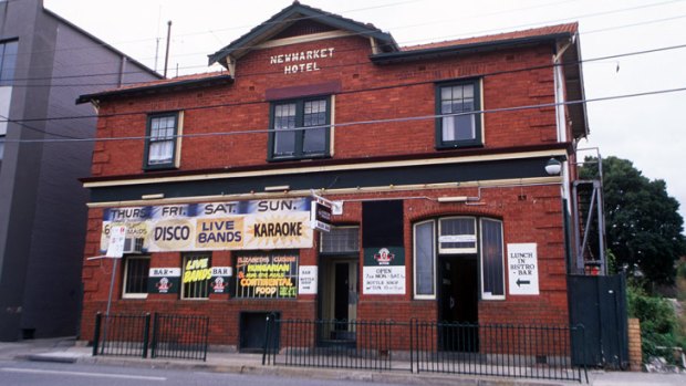 Seedy ... The former Newmarket Hotel in Inkerman Street, St Kilda, the one-time home of the Schnitz 'n Tits dining concept.