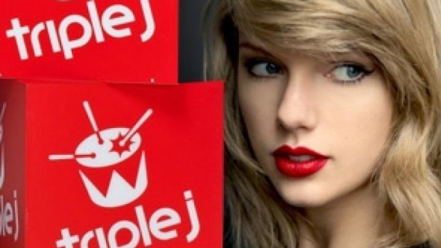Triple J Hottest 100 campaign for Taylor Swift.