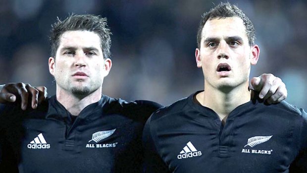 Booze brothers: Cory Jane and Israel Dagg.