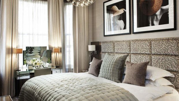 Welcoming: The family-run Athenaeum Hotel in Mayfair, London.