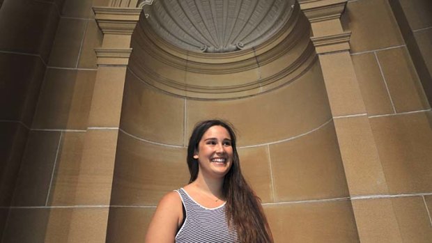 ''It takes a little bit of courage'': Nechama Basserabie, who got an ATAR of 99.90.