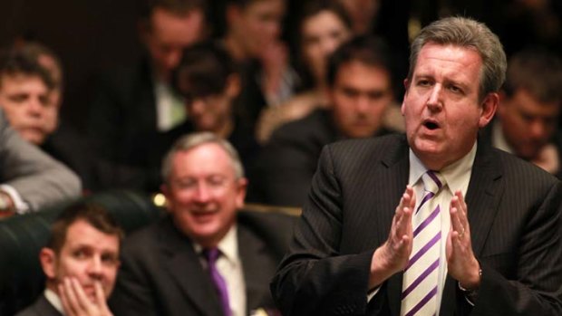 The facts don't match up ... NSW Premier Barry O'Farrell is being accused of misleading the public about the effect of the carbon tax.