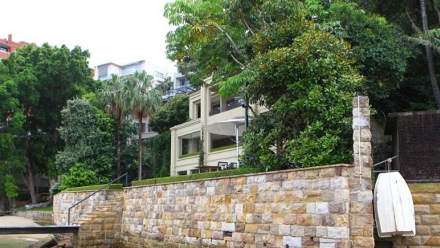 The three-level mansion named Portofino.