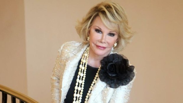 Joan Rivers, seen here in 2009, was a regular on the red carpet at the Oscars but didn't make the cut for the ceremony's In Memoriam segment.