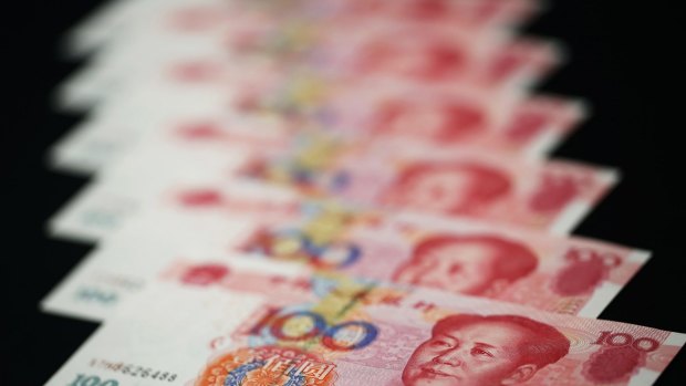 Money matters: The Chinese yuan.