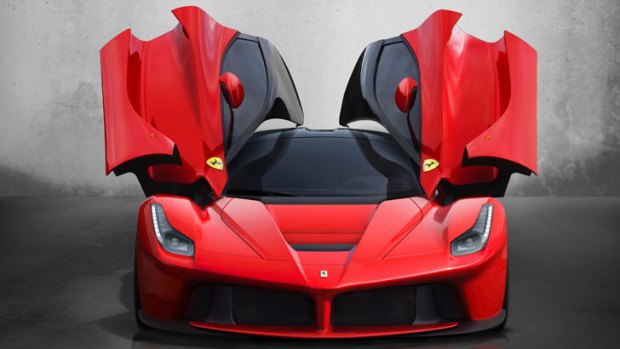 Ferrari unveils the fastest road car it has ever made, the LaFerrari.