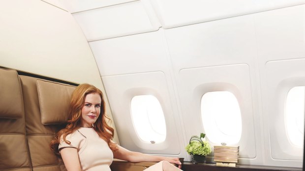 Nicole Kidman stars in an advertising campaign for which airline?