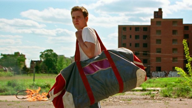 Iain De Caestecker in Ryan Gosling's <i>Lost River</i>.