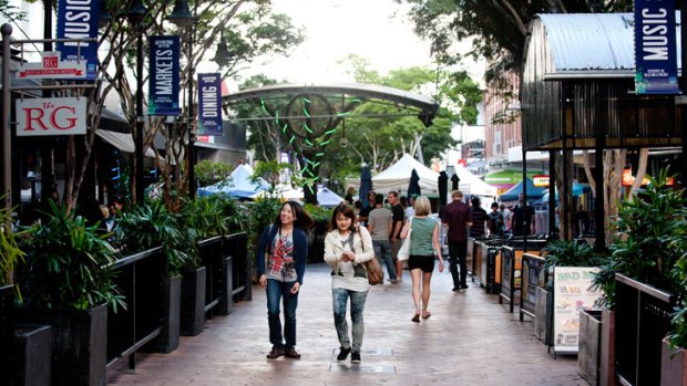 Opening the Brunswick Street Mall to traffic is being considered as an option to reinvigorate the area.
