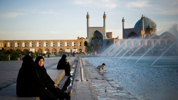 Imam Square, dominated by Jameh Mosque, in the Iranian city of Isfahan, is a World Heritage site.