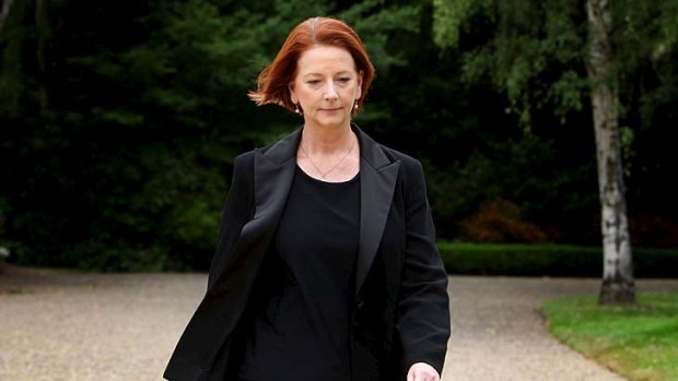 Outspoken ... Prime Minister Julia Gillard.