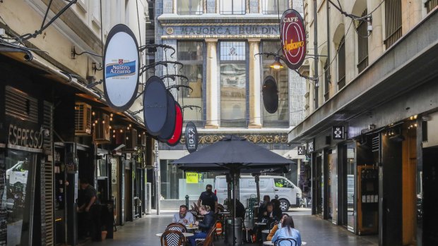 We love Melbourne's laneways and restaurants.