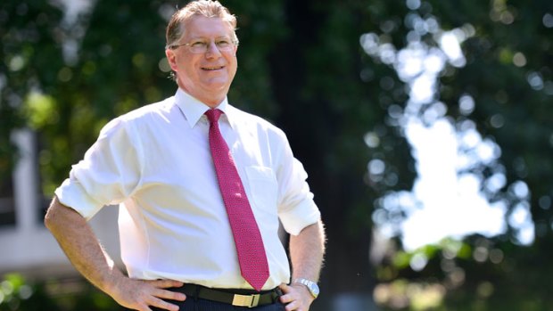 It’s sleeves-up time: New Victorian Premier Denis Napthine is keen to get on with the job.