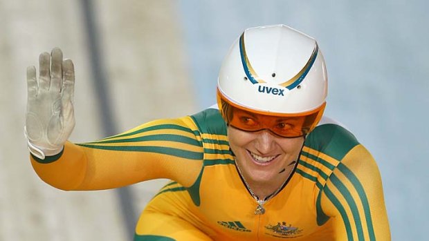 Anna Meares aims to defend her crowns in the individual sprint and keirin and win the 500-metre time trial.