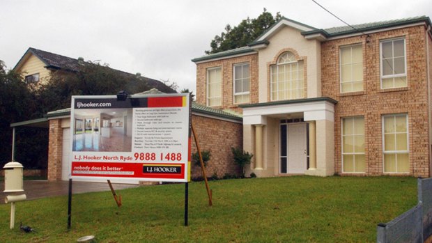 The house in North Ryde where Sef Gonzales murdered his parents and sister. <i>Photo: AAP/Sam Mooy</i>