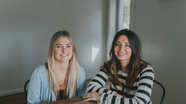 Melany McBride and Amy Parfett started WedShed together.