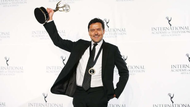 <i>Go Back to Where You Came From</i> producer Michael Cordell wins a 41st International Emmy award.