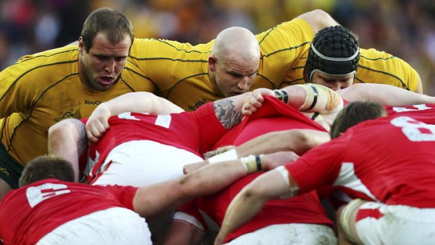Well compensated: Wales will pay a healthy sum for their late fixture against the Wallabies.