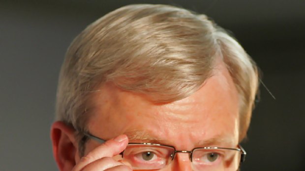 United ... Australia's Prime Minister Kevin Rudd speaks at the Commonwealth Heads of Government meeting.
