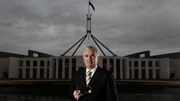 Andrew Wilkie says he had no confidence that the Coalition could find the $1 billion he was offered by Tony Abbott. <i>Picture: Glen McCurtayne</i>