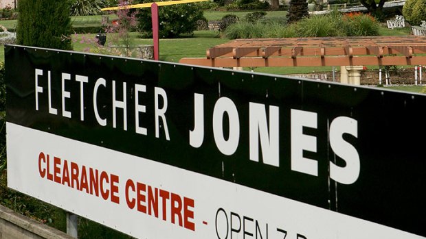 Fletcher Jones is to liquidate stock at its remaining outlets.