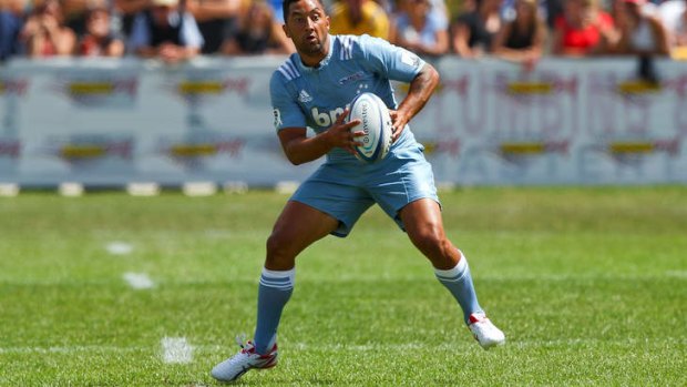 Familiar sight: Benji Marshall puts on a step.